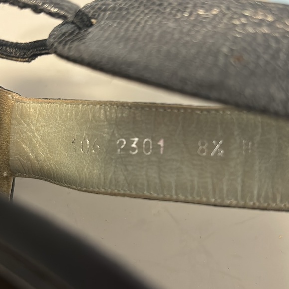 Gucci ankle strap heel size 8 1/2 - Picture 6 of 7